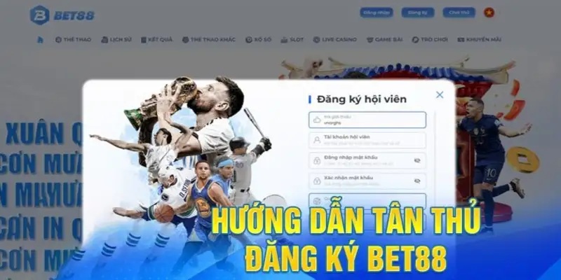 Cách đăng ký Bet88 đơn giản dành cho người chơi