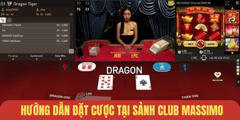 Quy trình chơi cá cược đơn giản tại sảnh Club Massimo